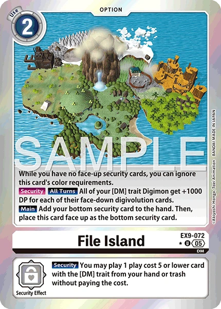 Digimon Karte [EX9-072 / alt-1] File Island - Game.kiwi